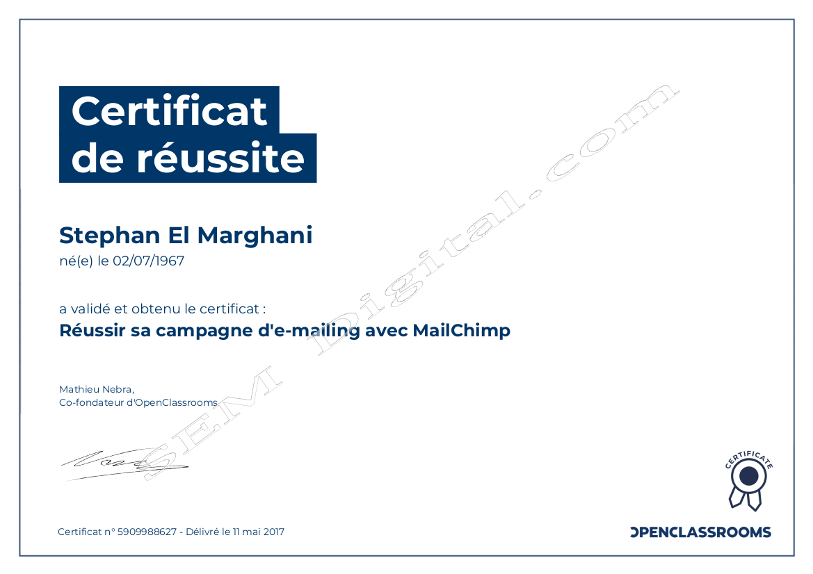 Réussir sa campagne d'e-mailing avec MailChimp